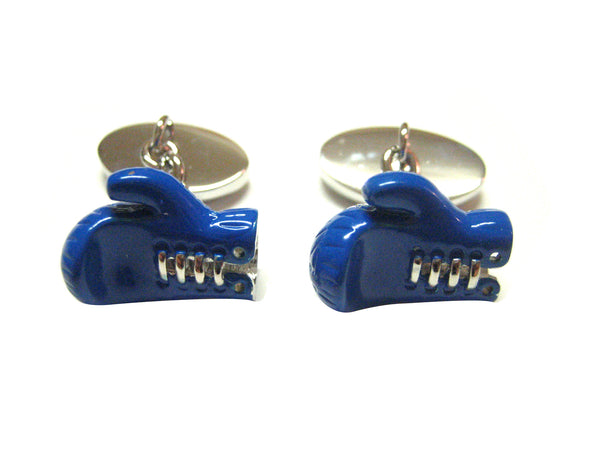 Blue Boxing Gloves Cufflinks