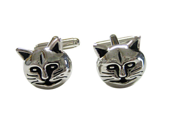 Cat Head Cufflinks