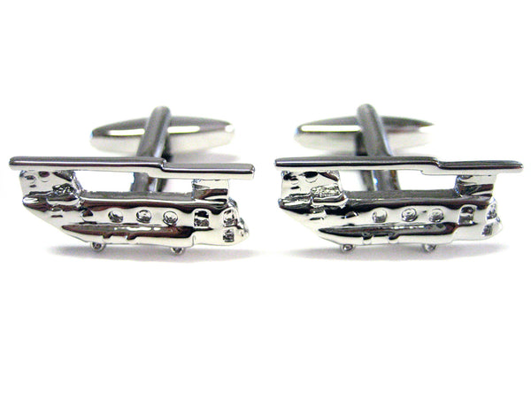 Chinook Helicopter Cufflinks