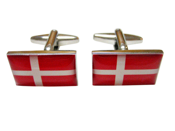 Denmark Flag Cufflinks