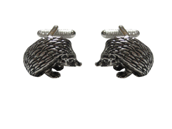 Detailed Hedgehog Cufflinks