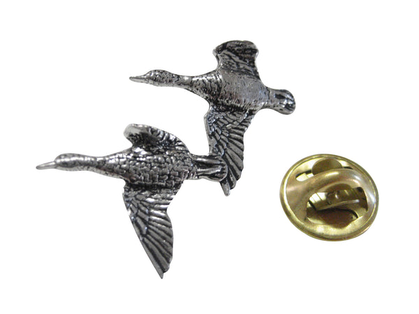 Flying Geese Birds Lapel Pin