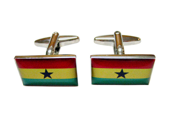Ghana Flag Cufflinks