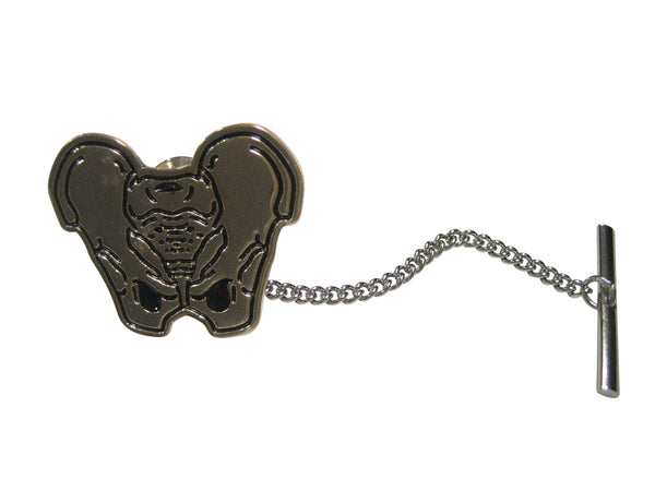 Gold Toned Anatomical Pelvis Tie Tack