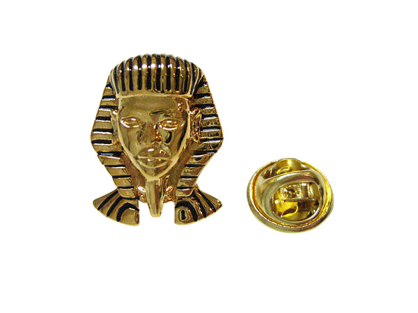Gold Toned Egyption King Tutankhamun Lapel Pin