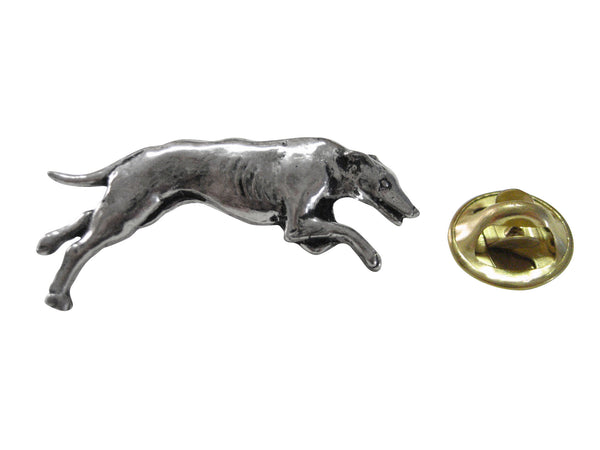 Greyhound Dog Lapel Pin