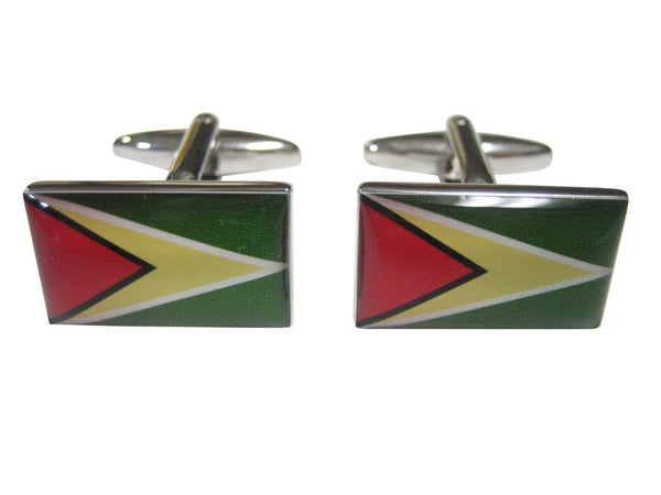 Guyana Flag Cufflinks