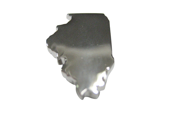 Illinois State Map Shape Magnet