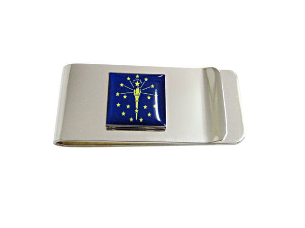 Indiana State Flag Money Clip