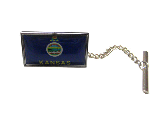 Kansas Flag Tie Tack