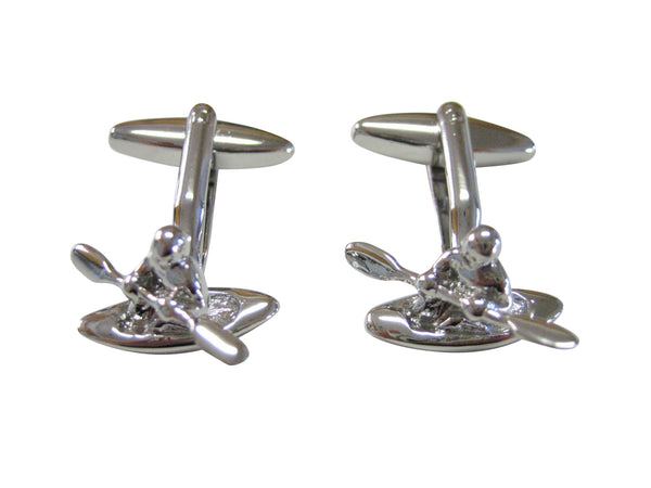 Kayak Canoe Cufflinks