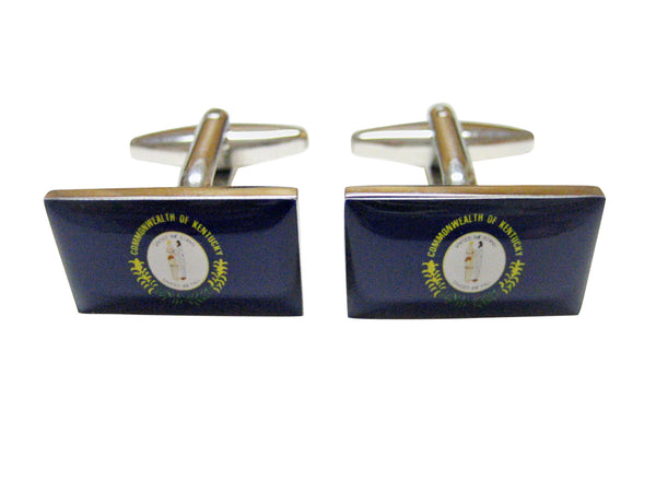 Kentucky State Flag Cufflinks