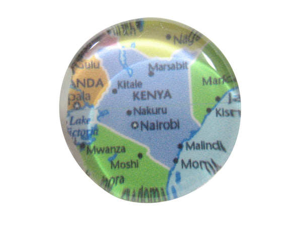 Kenya Map Pendant Magnet
