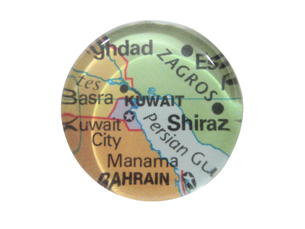 Kuwait Map Pendant Magnet
