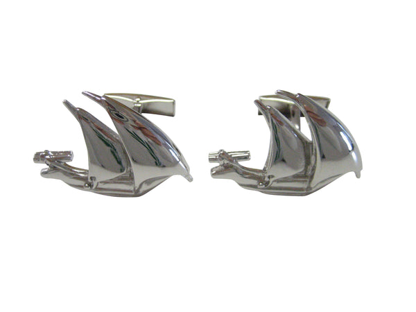 Large Ship Cufflinks