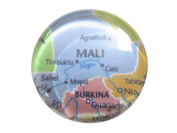 Mali Map Pendant Magnet