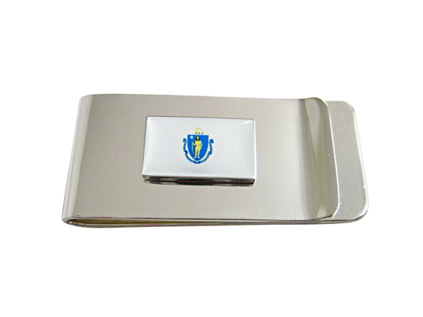 Massachusetts State Flag Money Clip