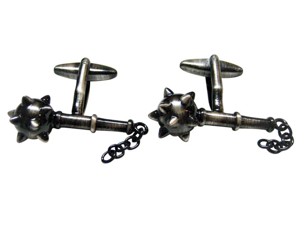 Medieval Spiked Mace Cufflinks