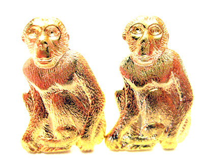 Monkey Cufflinks