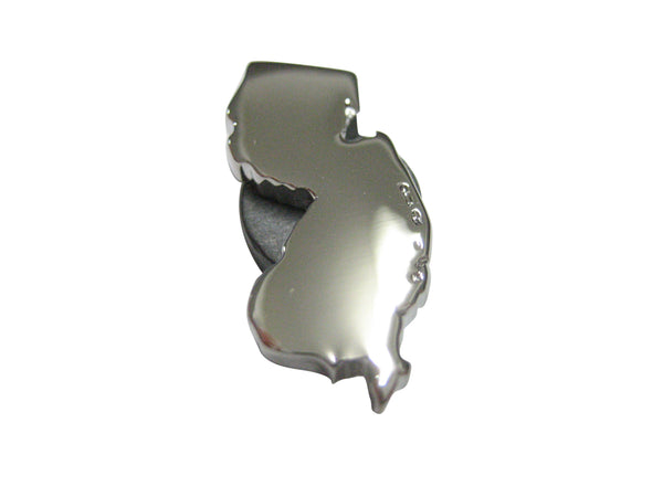 New Jersey State Map Shape Magnet