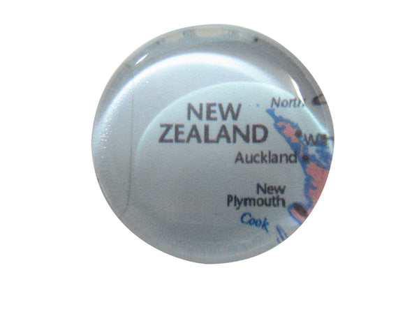 New Zealand Map Pendant Magnet