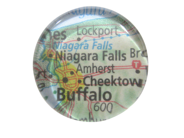 Niagara Falls Map Pendant Magnet