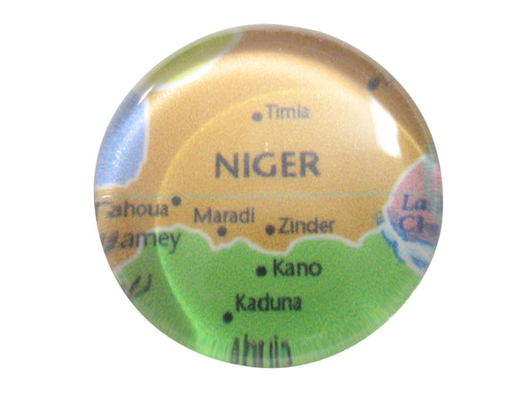 Niger Map Pendant Magnet