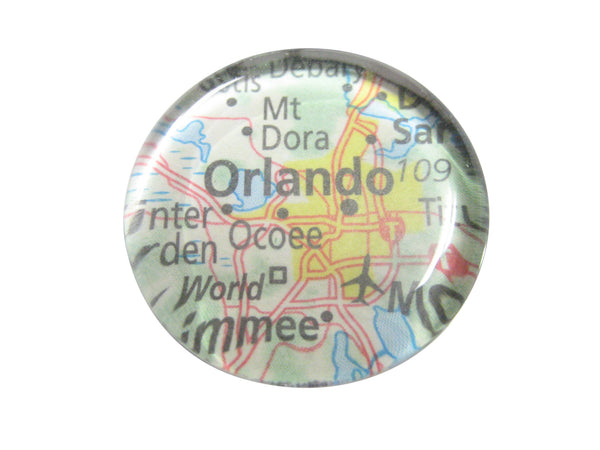 Orlando Florida Map Pendant Magnet