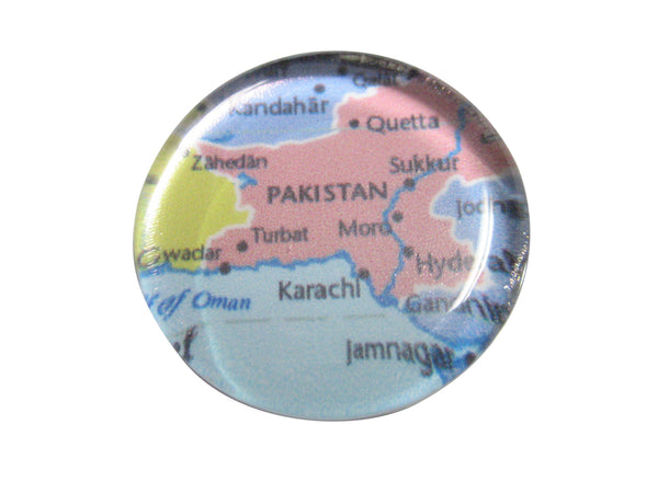 Pakistan Map Pendant Magnet