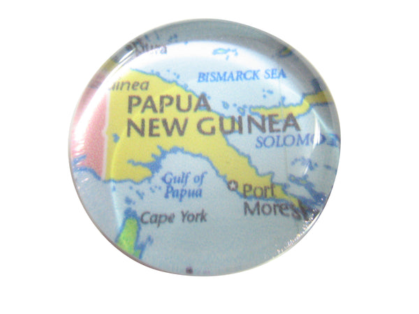 Papua New Guinea Map Pendant Magnet