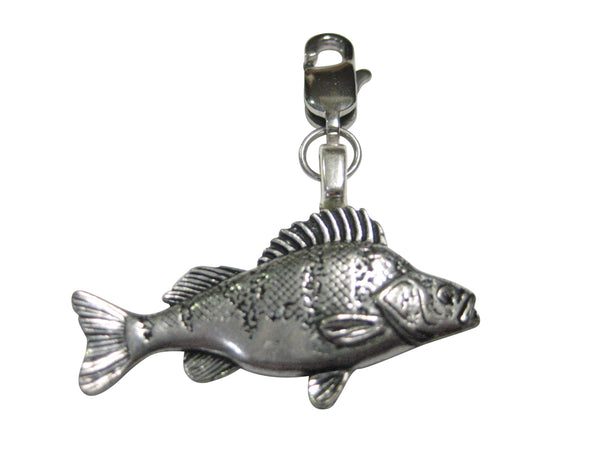 Perch Fish Pendant Zipper Pull Charm