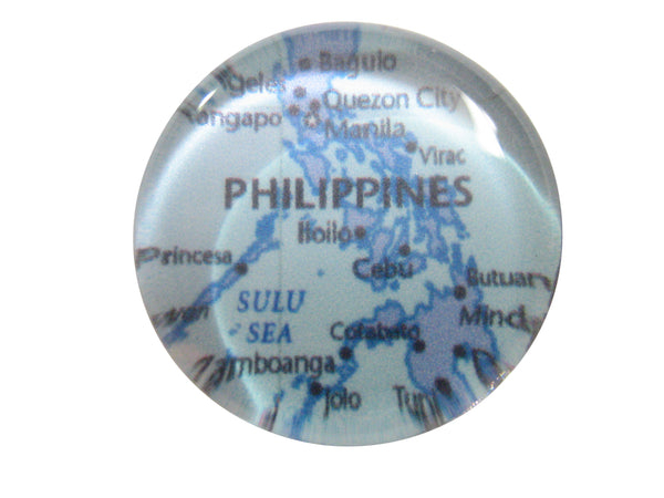 Philippines Country Map Pendant Magnet