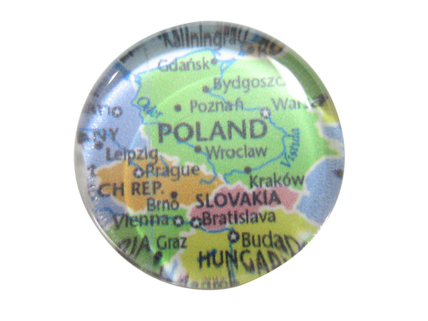 Poland Map Pendant Magnet