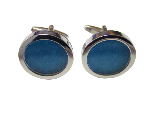 Polka Dot Blue Cufflinks