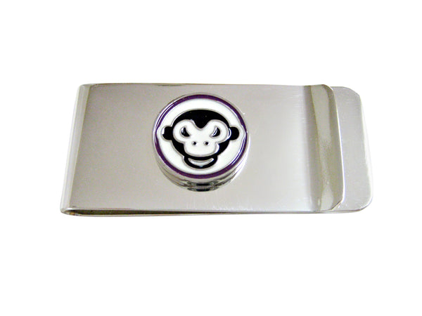 Purple Monkey Money Clip