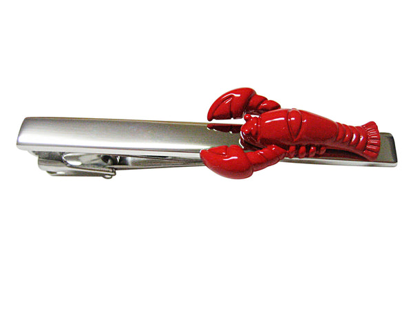 Red Lobster Square Tie Clips