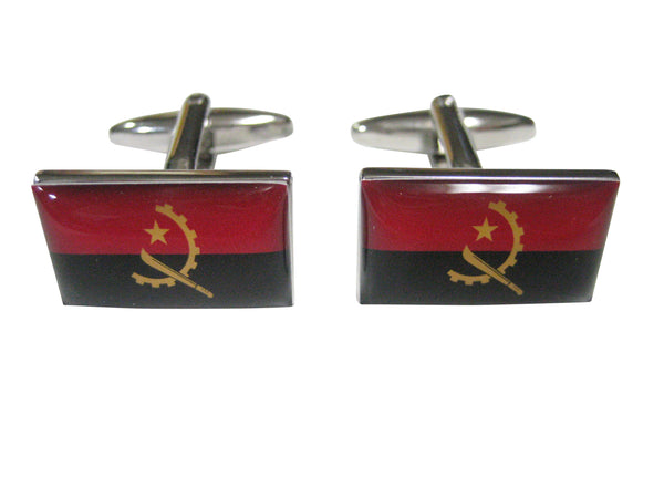 Republic of Angola Flag Cufflinks