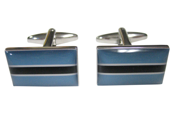 Republic of Botswana Flag Cufflinks