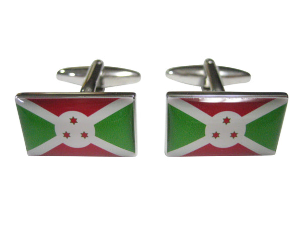 Republic of Burundi Flag Cufflinks