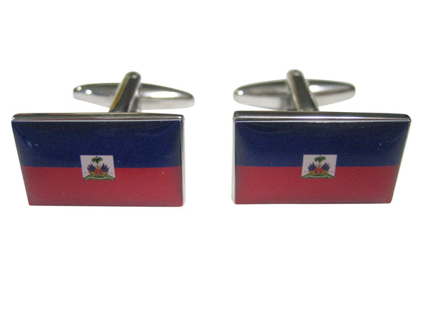 Republic of Haiti Flag Cufflinks