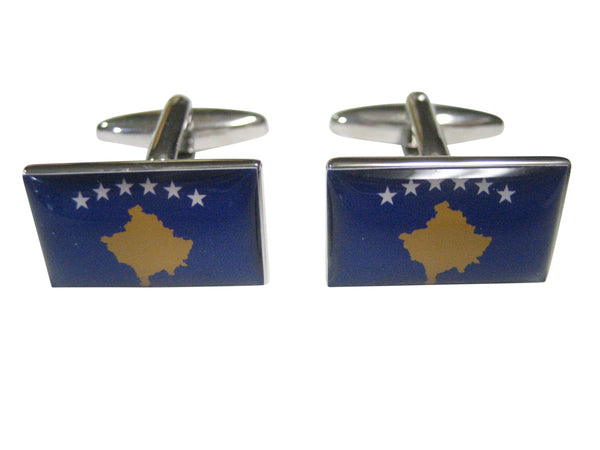 Republic of Kosovo Flag Cufflinks