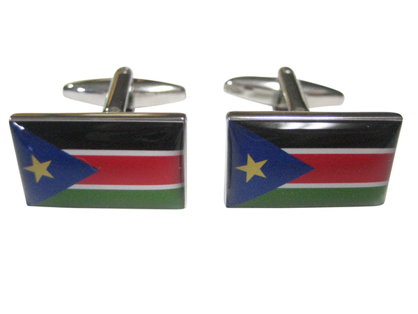Republic of South Sudan Flag Cufflinks