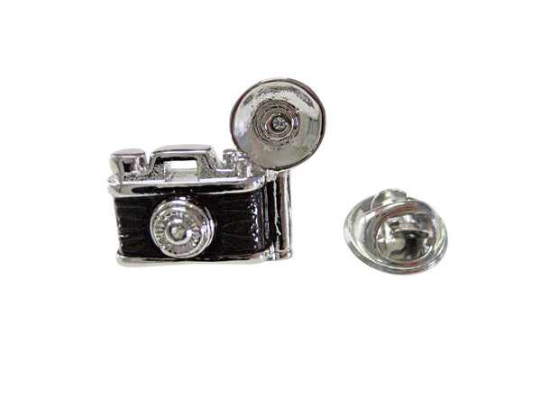 Retro Flash Photography Camera Lapel Pin