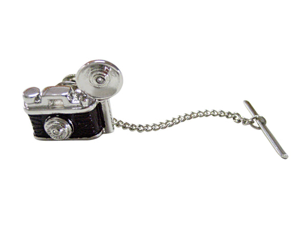 Retro Flash Photography Camera Tie Tack