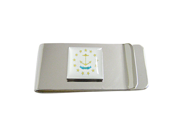 Rhode Island State Flag Money Clip