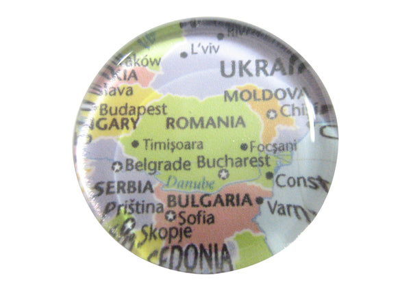 Romania Map Pendant Magnet