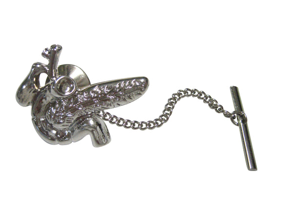 Silver Toned Anatomical Pancreas Tie Tack