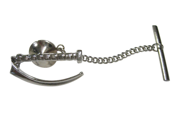 Silver Toned Medical Laryngoscope Tie Tack