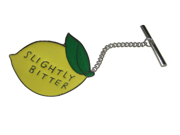 Slightly Bitter Lemon Tie Tack