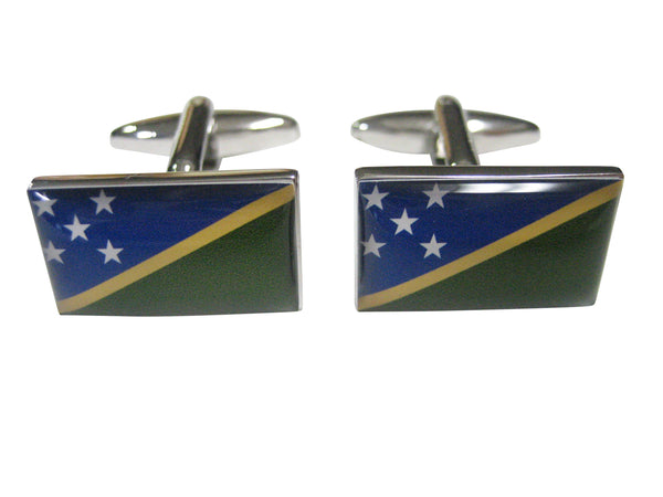 Solomon Islands Flag Cufflinks